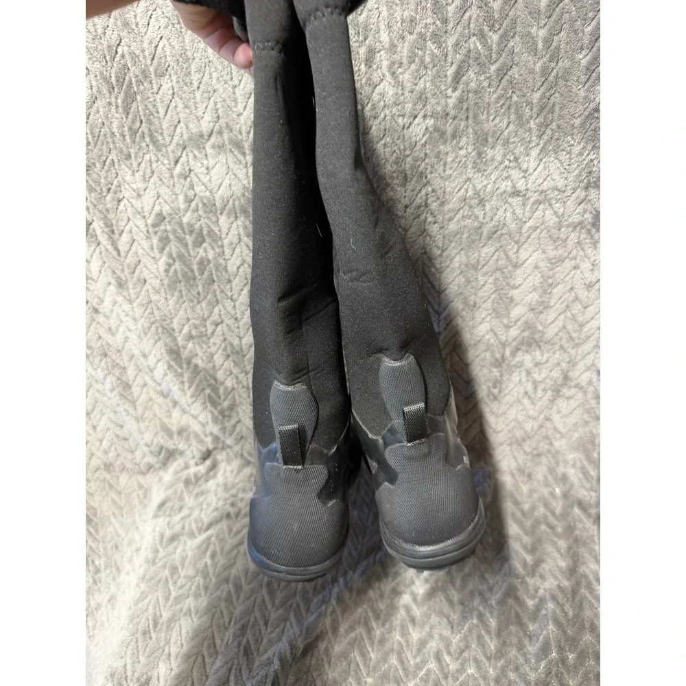 NRS Boundary Boots 7 Black Excellent Waterproof Neoprene Paddling 30035.02